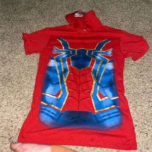 Marvel Spider Man hooded Tee